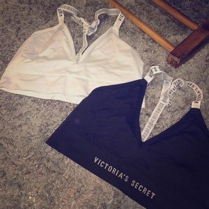 2 Victoria secret bralettes / bras